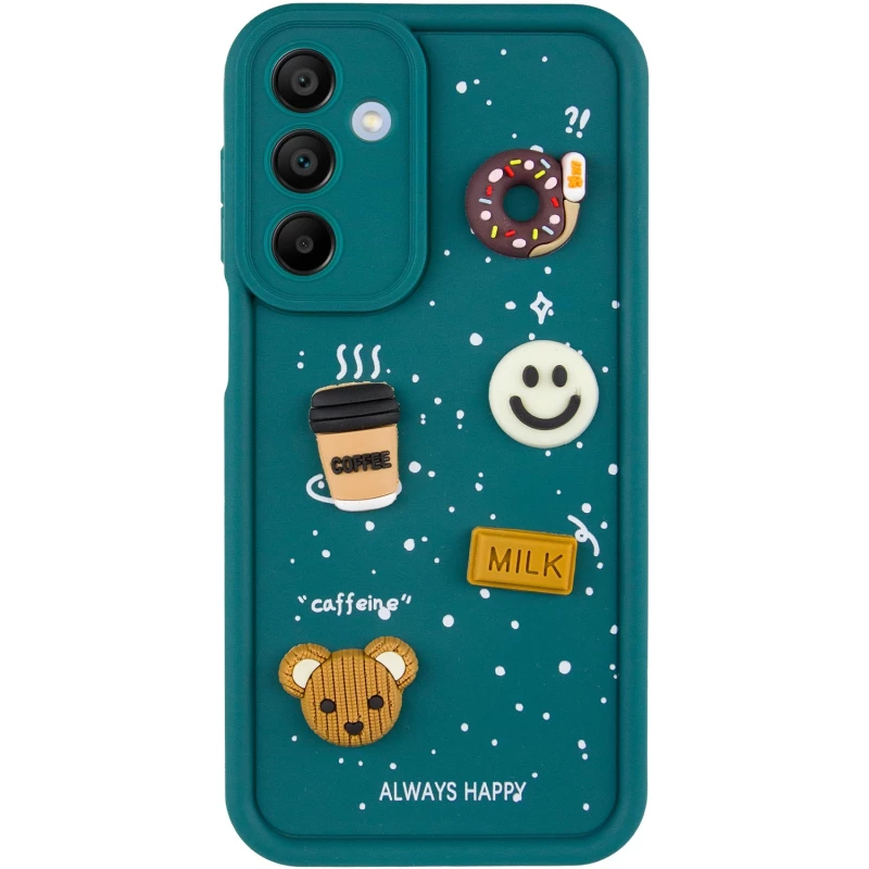 Чехол TPU Toys Case для Samsung Galaxy A16 4G/5G – Pine Green / Always Happy. Фото 4 из 10