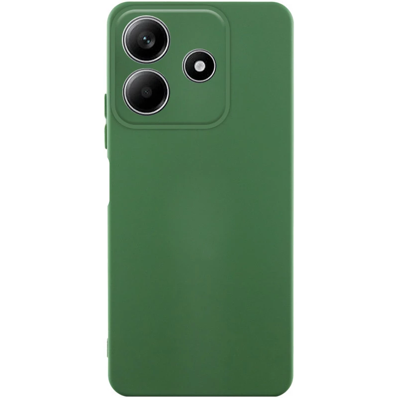 Чохол Silicone Case Lakshmi Plus з закритою камерою на Xiaomi Redmi Note 14 5G – Зелений / Dark green. Фото 1 Чохол Silicone Case Lakshmi Plus з закритою камерою на Xiaomi Redmi Note 14 5G – Зелений / Dark green. Фото 1 з 3