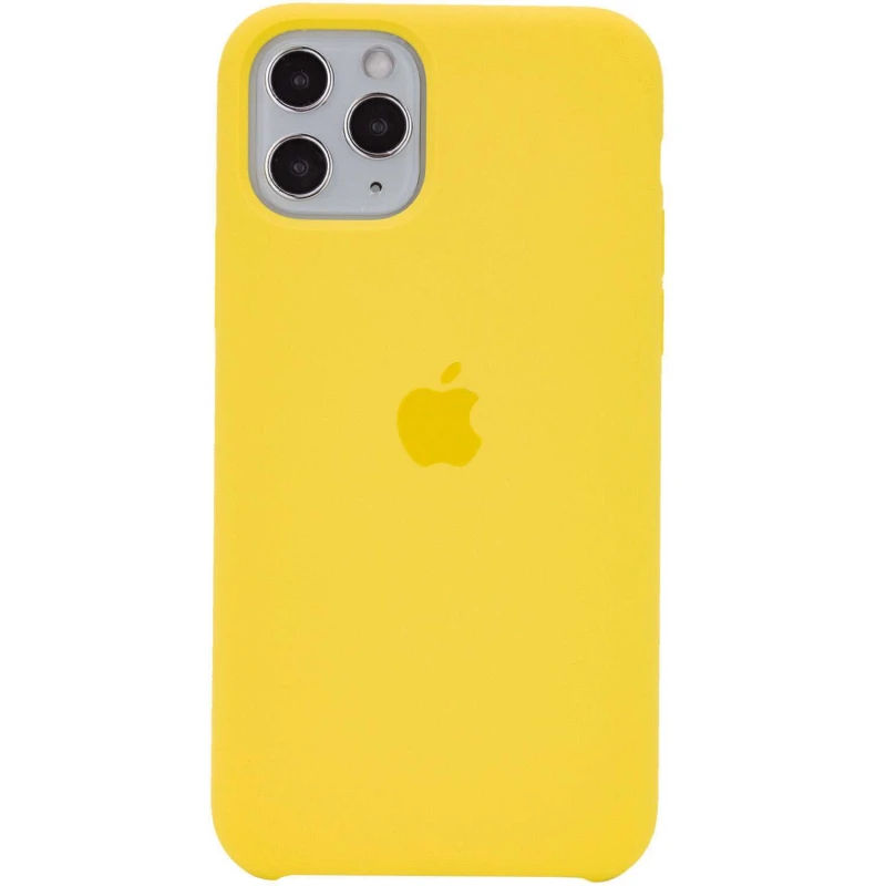 

Чохол Silicone Case на Apple iPhone 11 Pro (5.8") (Жовтий / Canary Yellow)