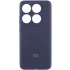 Чехол Silicone Case Lakshmi Premium L с закрытой камерой для Xiaomi 14T – Темно-синий / Midnight blue. Фото 1 из 2