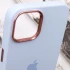 Чехол Silicone Case с металлическими кнопками для Apple iPhone 14 (6.1") – Голубой / Cloud Blue. Фото 9 из 9