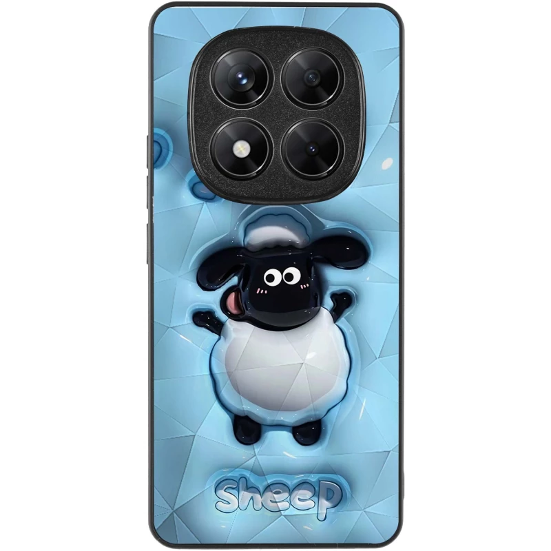 Чехол Prisma Plush для Xiaomi Redmi Note 14 4G (Int. version) – Sheep. Фото 2 из 4