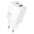 СЗУ Hoco N71 Nuevo PD30W+QC3.0 (1USB-A/1C) – White. Фото 1 из 4