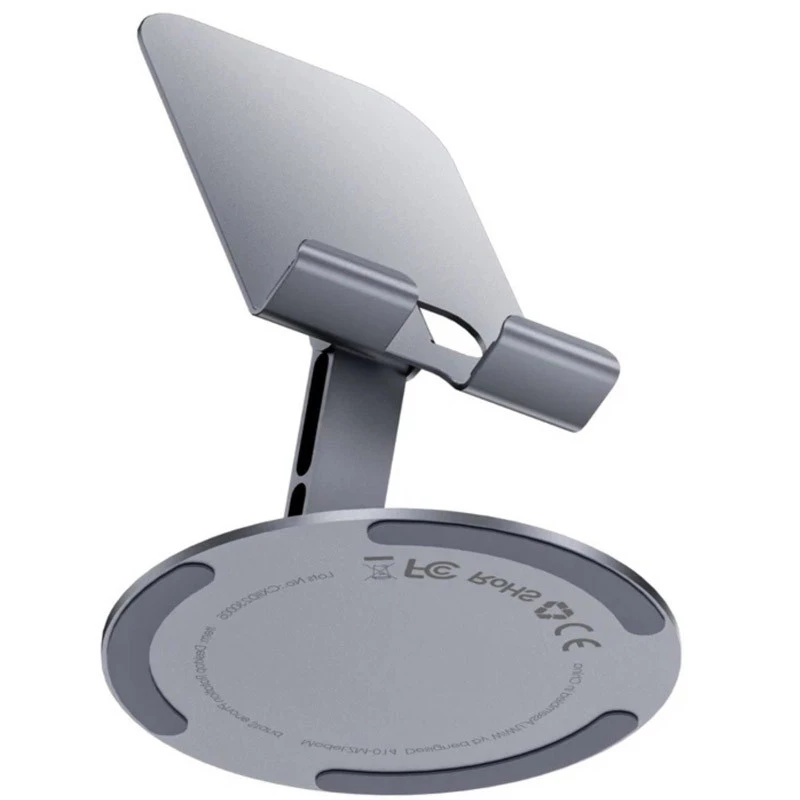 Підставка для телефону WIWU ZM-014 Desktoop Rotation Stand – Grey. Фото 6 з 7