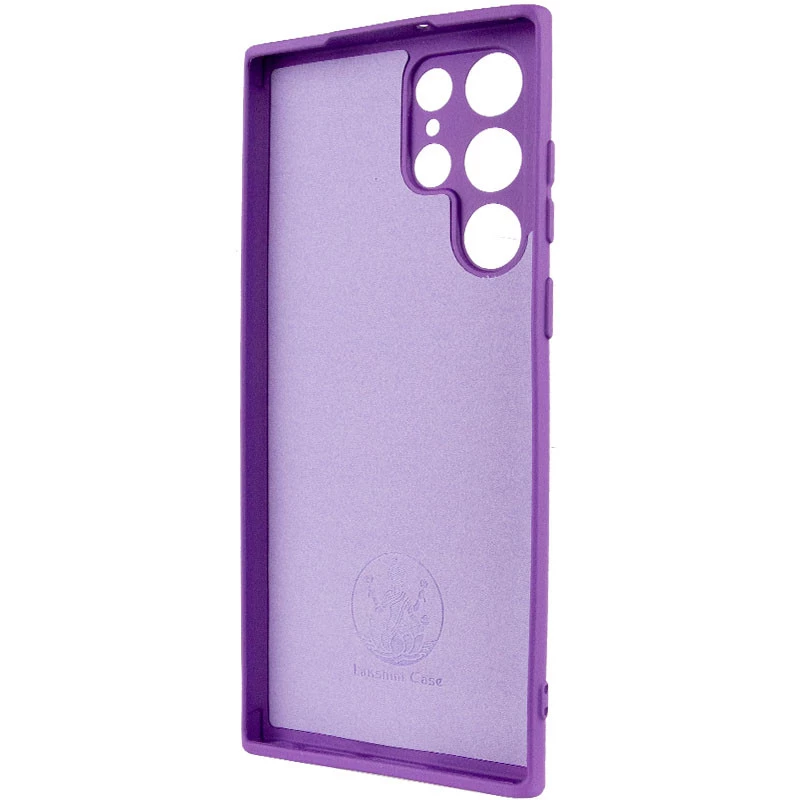 Чехол Silicone Case Lakshmi Plus с закрытой камерой для Samsung Galaxy S25 Ultra – Фиолетовый / Purple. Фото 4 из 7
