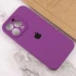 Чехол Silicone Case с защитой камеры для Apple iPhone 13 Pro (6.1") – Фиолетовый / Grape. Фото 4 из 4