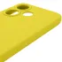 Чехол Silicone Case Lakshmi Premium з закритою камерою на Xiaomi Poco M6 4G – Желтый / Yellow. Фото 6 из 7