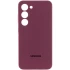 Чохол Silicone Case Lakshmi Premium L з закритою камерою на Samsung Galaxy S24+ – Бордовий / Plum. Фото 1 з 7