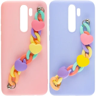 Чехол Heart с цепочкой для Xiaomi Redmi Note 8 Pro фото 1 Чехол Heart с цепочкой для Xiaomi Redmi Note 8 Pro фото 1 из 2