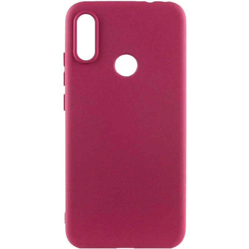 Кольоровий силіконовий чохол GETMAN на Huawei P Smart+ (nova 3i) – Бордовий / Marsala. Фото 1 Кольоровий силіконовий чохол GETMAN на Huawei P Smart+ (nova 3i) – Бордовий / Marsala. Фото 1 з 2