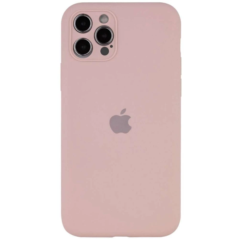 

Чехол Silicone Case с защитой камеры для Apple iPhone 13 Pro Max (6.7") (Розовый / Pink Sand), Рожевий / pink sand