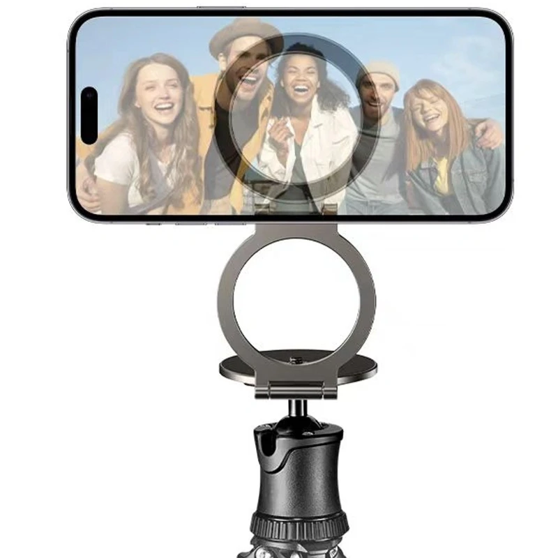 Магнітний тримач Hoco H102 Whale (multi-scene) – Metal grey. Фото 6 з 6