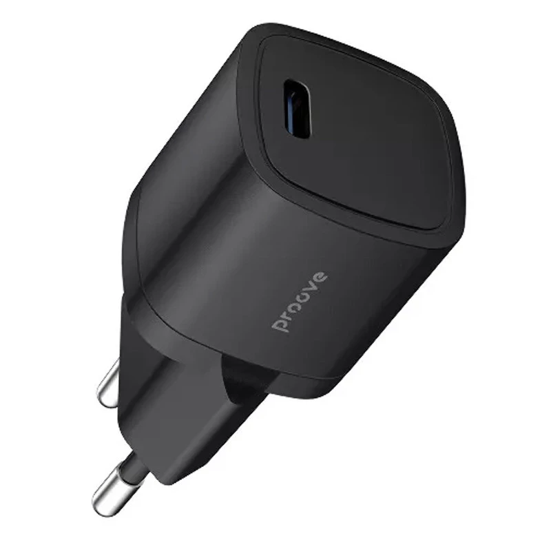 

СЗУ Proove Silicone Power 20W (Type-C) (Black)