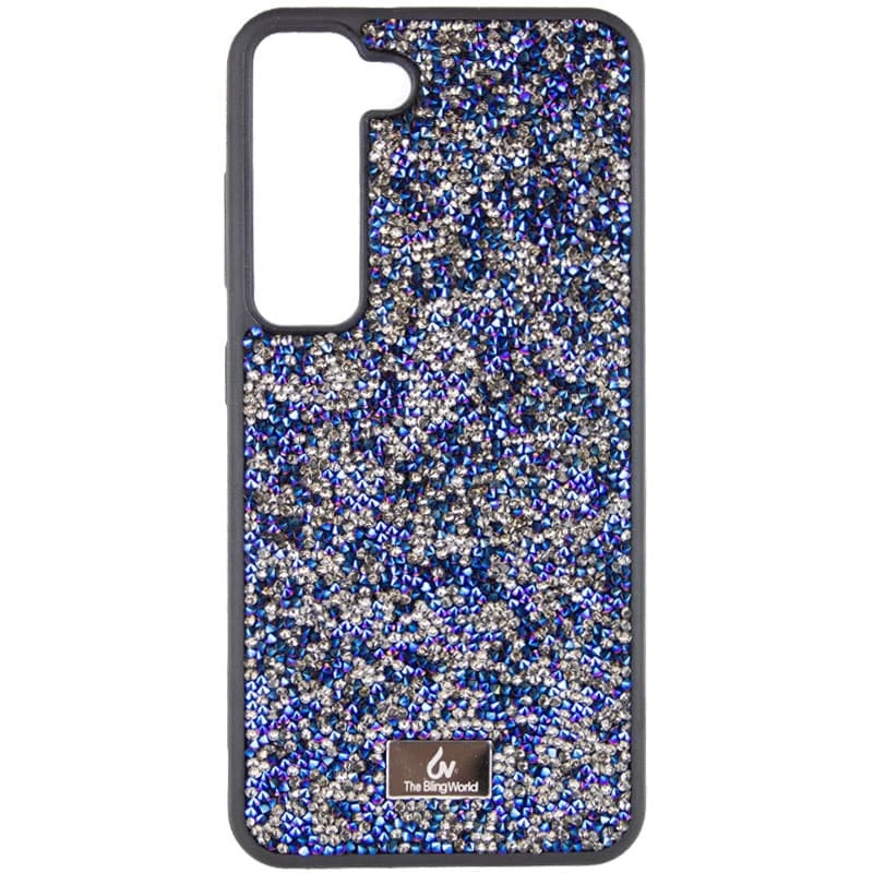 TPU чохол Bling World Rock Diamond на Samsung Galaxy S23 – Синій. Фото 2 з 8