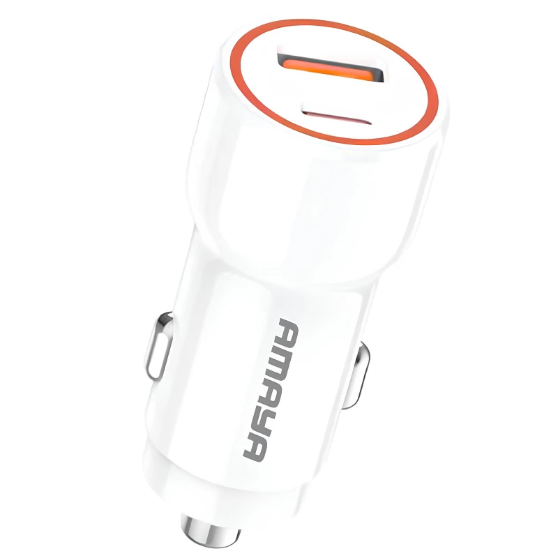 АЗУ Amaya ACC-04 PD22.5W+QC3.0 (1USB-A/1C) фото 1 из 1