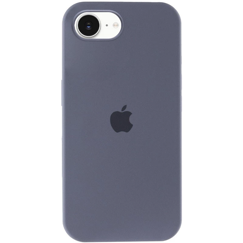 Чохол Silicone Case з закритим низом на Apple iPhone 17e (6.1") – Сірий / Lavender Gray. Фото 1 з 6