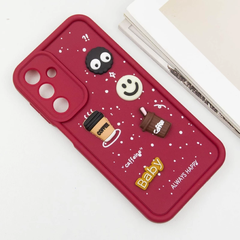 Чехол TPU Toys Case для Xiaomi Redmi 12 – Red / Always Happy. Фото 6 из 15