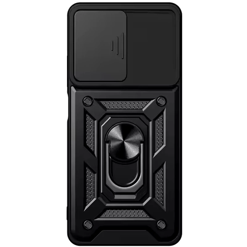 Протиударний чохол Serge Ring з захистом камери на Oppo A53 5G / A73 5G – Чорний. Фото 4 з 4