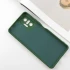 Чохол Silicone Case Lakshmi з закритою камерою на Xiaomi Redmi Note 10 Pro – Зелений / Dark green. Фото 4 з 7