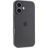 Чохол Silicone Case з захистом камери на Apple iPhone 17 (6.3") – Сірий / Dark Gray. Фото 1 з 3