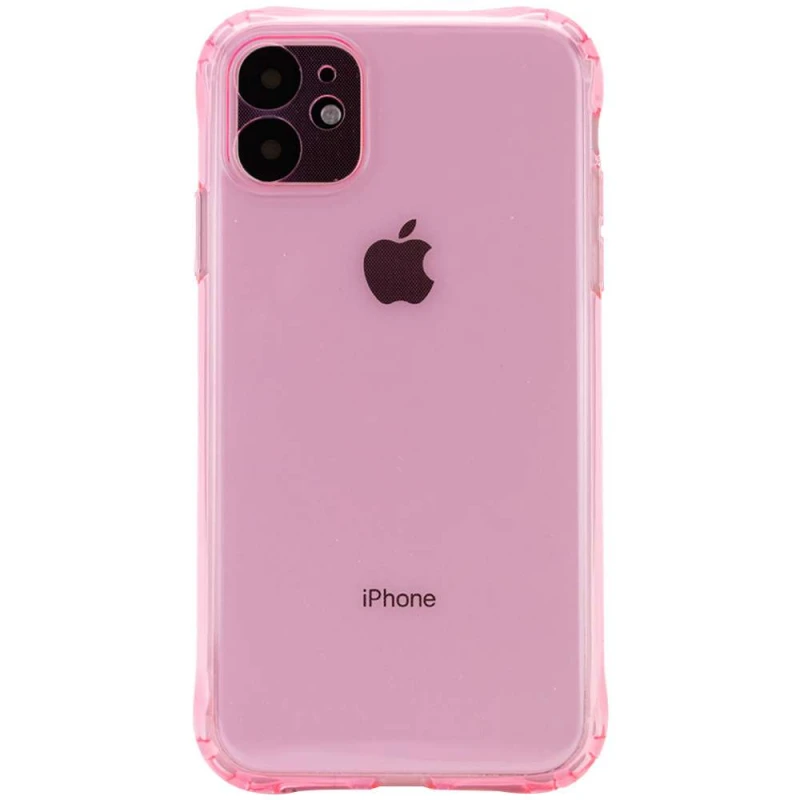 

TPU чохол Ease Glossy з захистом камери на Apple iPhone 12 (6.1") (Рожевий)