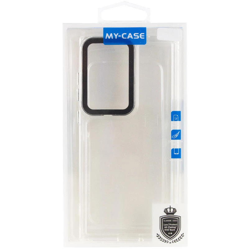 Кольоровий чохол TPU+PC на Samsung Galaxy S23 Ultra – Clear. Фото 7 з 9