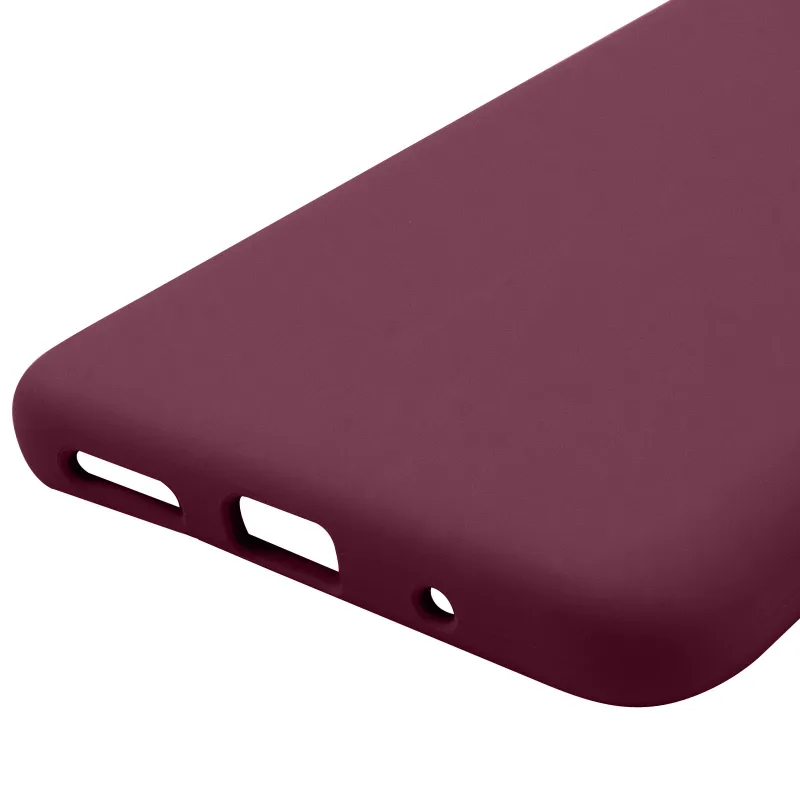 Чехол Silicone Case Lakshmi Premium з закритою камерою на Xiaomi Redmi Note 10 5G – Бордовый / Plum. Фото 6 из 6