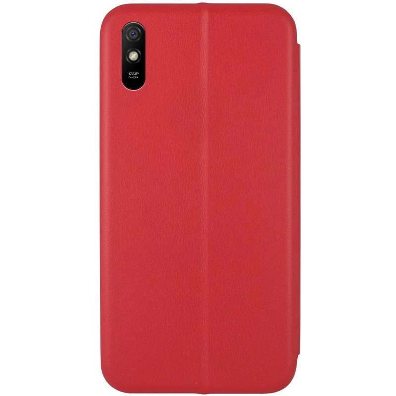 Чохол-книжка класичний на Xiaomi Redmi 9A – Червоний. Фото 2 з 3