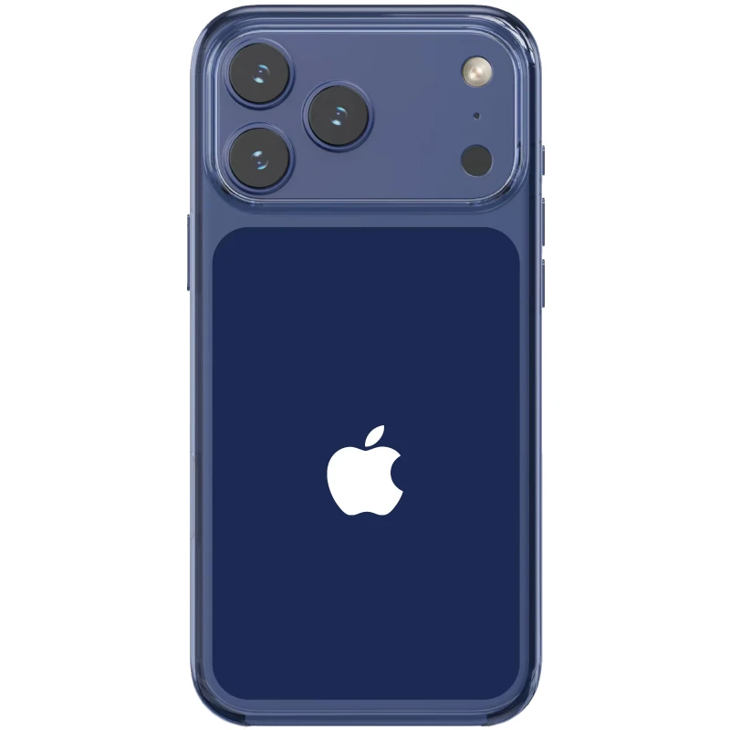 Clear Case with MagSafe and Animation для Apple iPhone 17 Pro Max (6.9") – Blue. Фото 1 из 2