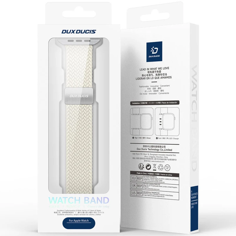 Ремінець Dux Ducis Mixture Ultra для Apple Watch 38/40/41/42mm(ser.10) – Starlight. Фото 6 з 8