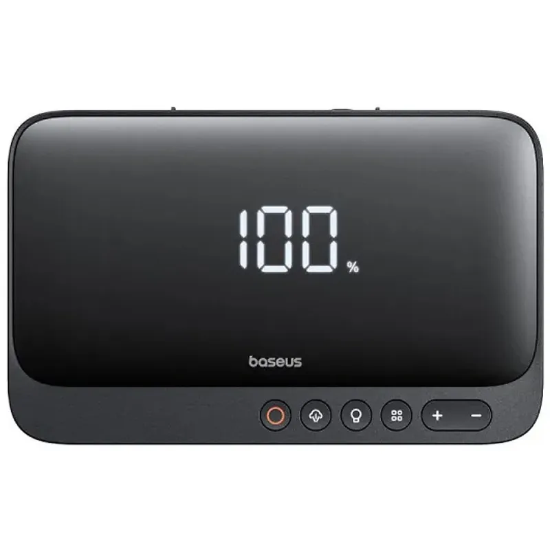 Пусковий пристрій (бустер) для автомобіля Baseus Super Energy 6000 mAh (C00245902111) – Cluster Black. Фото 2 з 5