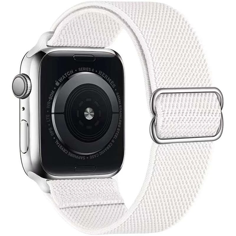 

Ремінець тканинний з затяжкой для Apple Watch 42/44mm (White)