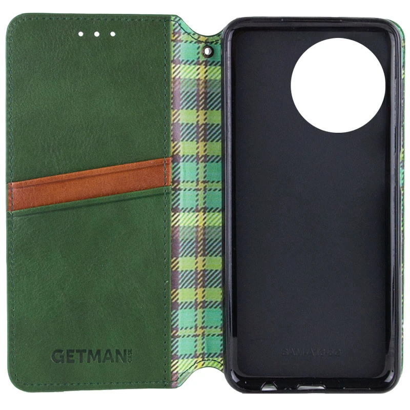Чехол книжка GETMAN Cubic для Realme 11 4G – Зеленый. Фото 3 из 9