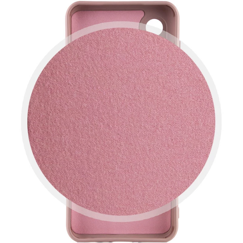 Чехол Silicone Case Lakshmi Premium з закритою камерою на Samsung Galaxy S23 Ultra – Розовый / Pink Sand. Фото 4 из 11