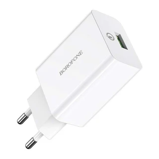 СЗУ Borofone BA21A Long journey QC3.0 (1USB/3A) фото 1 СЗУ Borofone BA21A Long journey QC3.0 (1USB/3A) фото 1 из 1