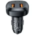 АЗУ Acefast B9 66W (2USB-A+USB-C) three port metal car charger фото 1 из 1