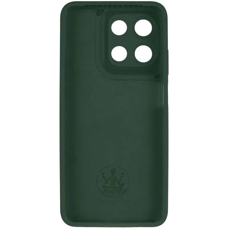 Чехол Silicone Case Lakshmi Premium з закритою камерою на Motorola Moto G15 4G – Зеленый / Cyprus Green. Фото 5 из 8
