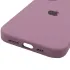 Чехол Silicone Case с закрытым низом для Apple iPhone 17 (6.3") – Лиловый / Lilac Pride. Фото 6 из 6