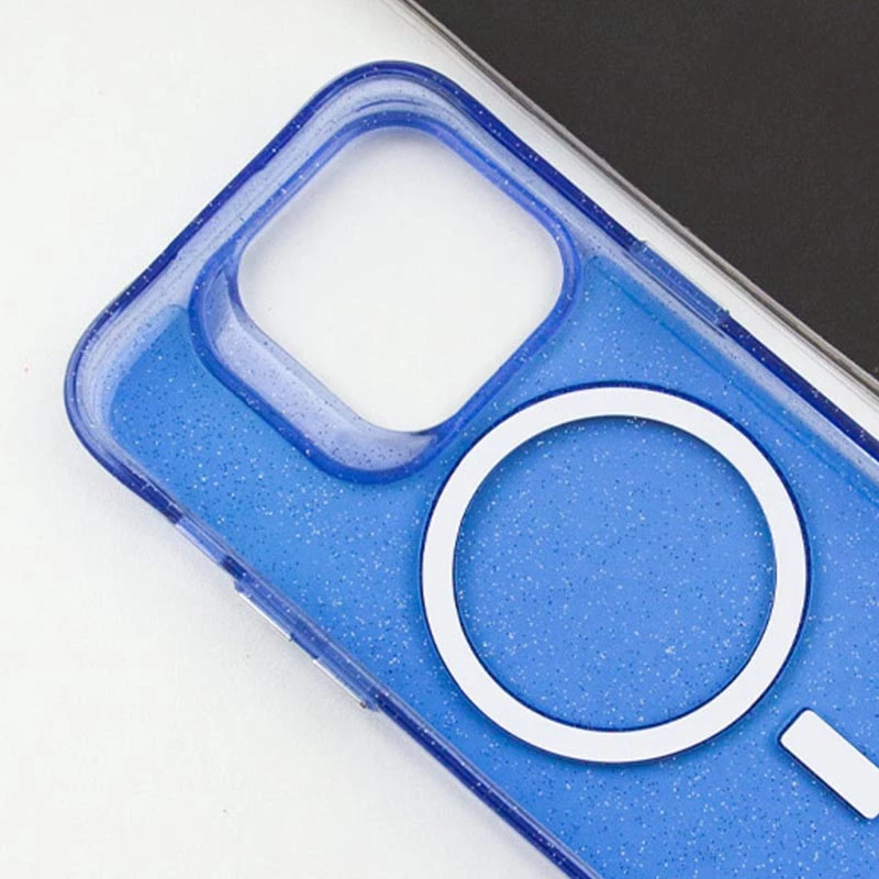 Зоряний чохол з MagSafe на Apple iPhone 15 Pro (6.1") – Blue. Фото 12 з 12