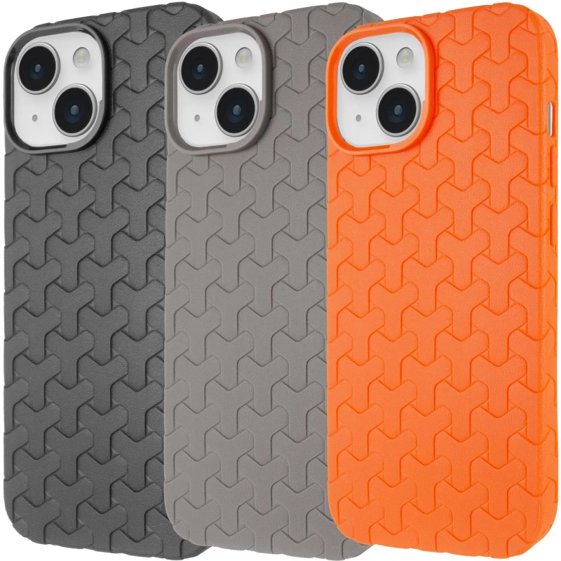 TPU чохол плетенка на Apple iPhone 14 фото 1 з 2