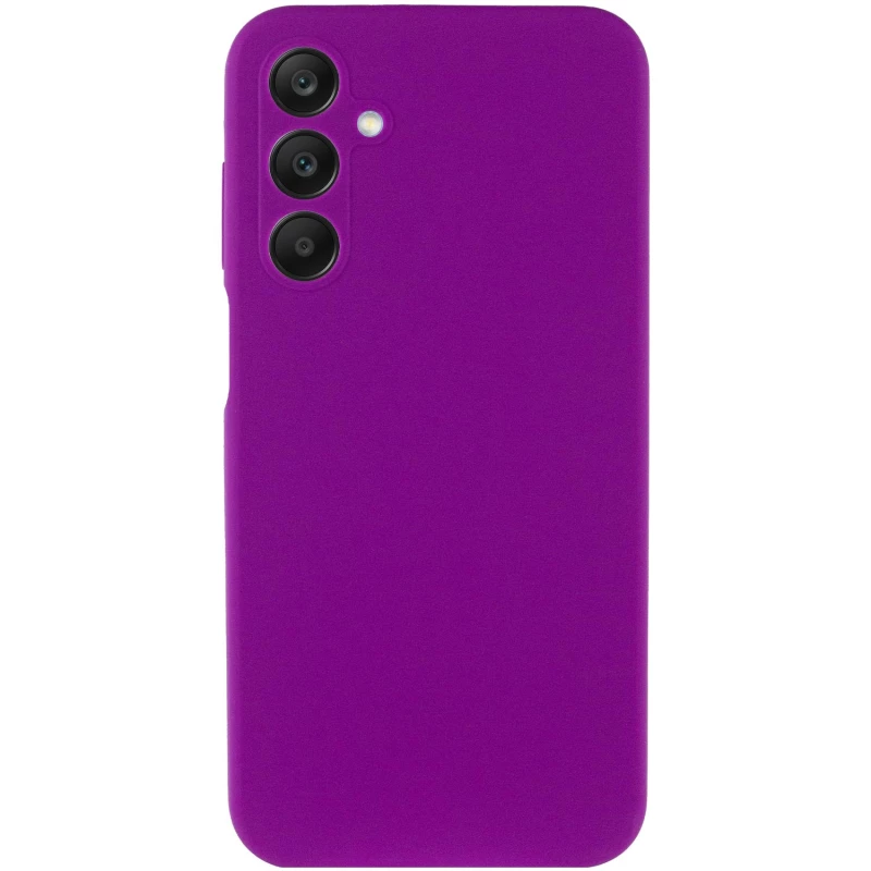 Чохол Silicone Case Lakshmi Plus з закритою камерою на Samsung Galaxy A26 5G – Фіолетовий / Purple. Фото 4 з 8