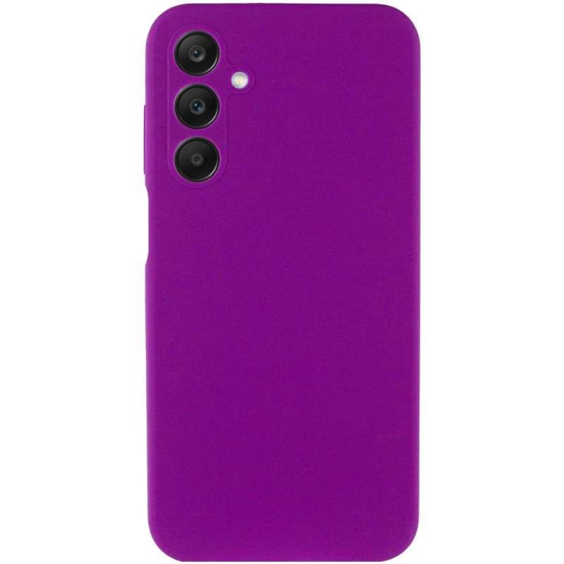 Чохол Silicone Cover Ummi Lakshmi Full Camera (AA) для Samsung Galaxy A15 4G/5G – Фіолетовий / Purple. Фото 2 з 3