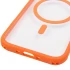Чохол TPU GETMAN Moon Clear with MagSafe для Apple iPhone 17 Air (6.5") – Orange. Фото 6 з 6