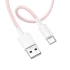 Дата кабель Borofone BX117 Source USB to Type-C 3A (1m) – Pink. Фото 2 из 3