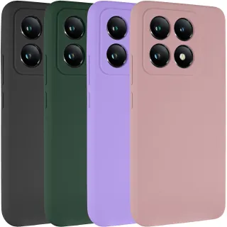 Чехол Silicone Case Lakshmi Premium з закритою камерою на Xiaomi 14T Pro фото 1 из 3