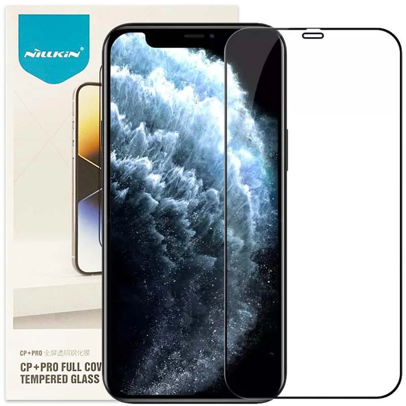 

Захисне скло Nillkin (CP+PRO) на Apple iPhone 12 mini (5.4") (Чорний)
