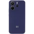Силиконовый чехол Cover Lakshmi с защитой камеры для Xiaomi Redmi Note 14 4G (Int. version) – Синий / Midnight blue. Фото 1 из 3