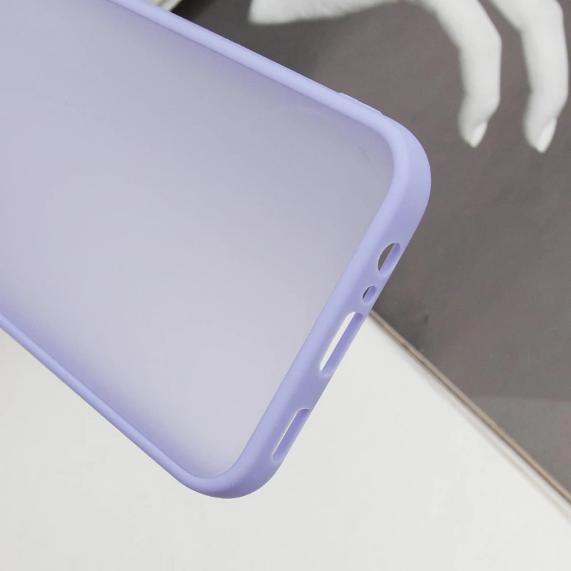 Чехол TPU+PC Lyon Frosted на Samsung Galaxy A18 – Purple. Фото 6 из 6