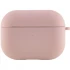 Силіконовий футляр з мікрофіброю для навушників Airpods Pro – Рожевий / Pink Sand. Фото 3 з 5