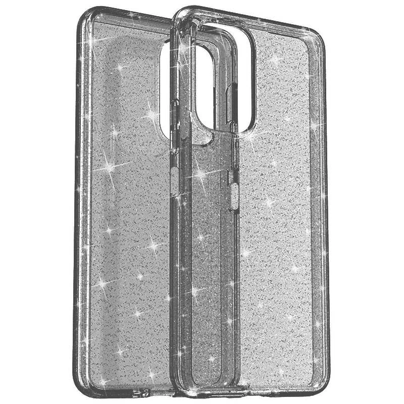 Блискучий силіконовий чохол на Xiaomi Poco C65 – Grey. Фото 1 з 9